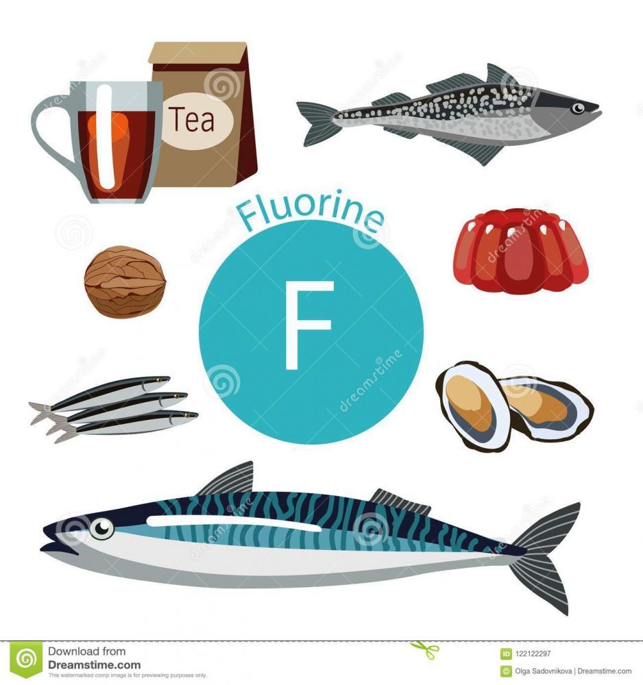 ricchi-dell-alimento-con-fluoro-un-insieme-degli-alimenti-organici-tenore-elevato-di-minerale-122122297